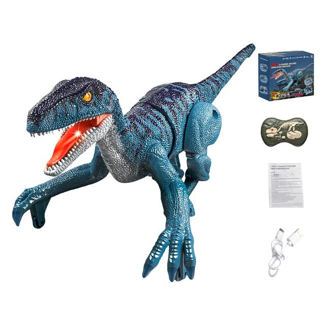 Brinquedo Dinossauro de Controle Remoto Ultra Realista