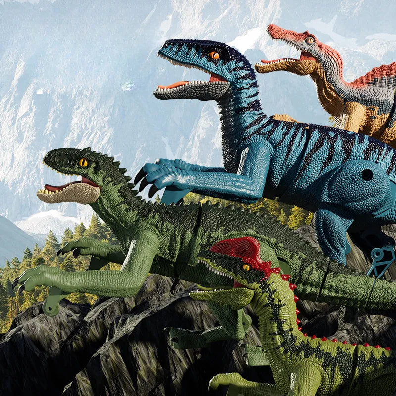 Brinquedo Dinossauro de Controle Remoto Ultra Realista