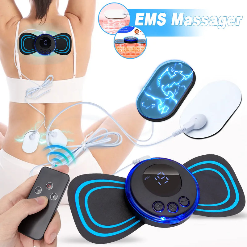 Massageador Portátil Ortopédico Elétrico com Controle Remoto Voguish