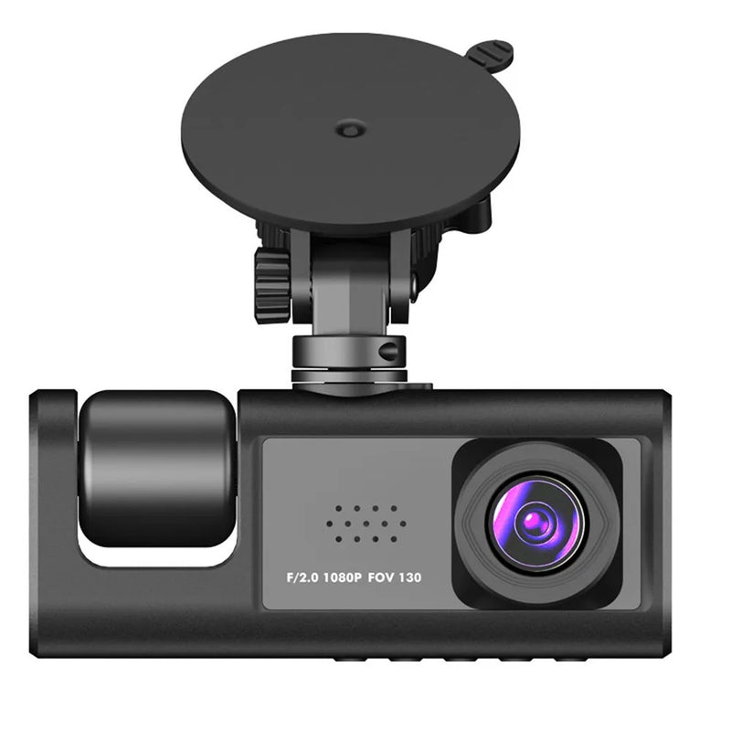 Câmera Veicular Mult Drive 360° HD 1080P Frontal e Traseira